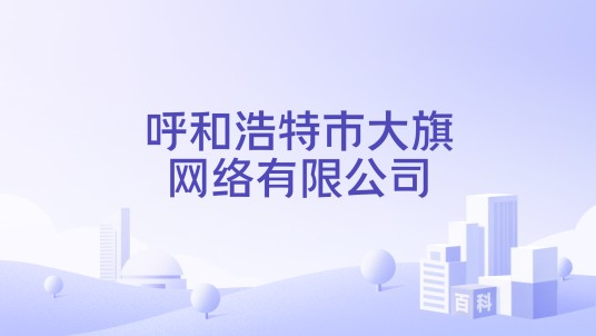呼和浩特市大旗网络有限公司