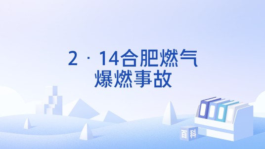 2·14合肥燃气爆燃事故