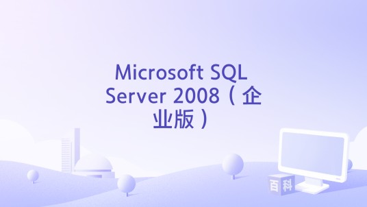 Microsoft SQL Server 2008(企业版)