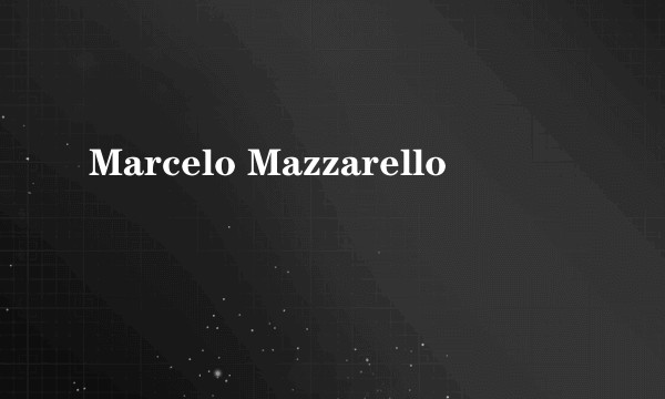 Marcelo Mazzarello
