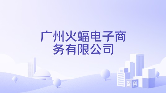 广州火蝠电子商务有限公司