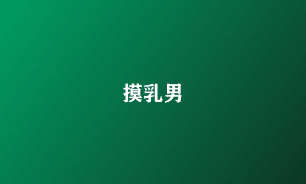 摸乳男