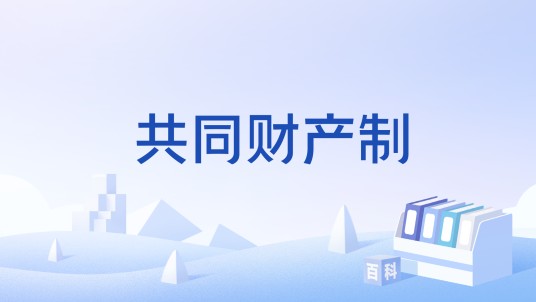 共同财产制