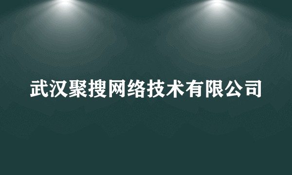 武汉聚搜网络技术有限公司