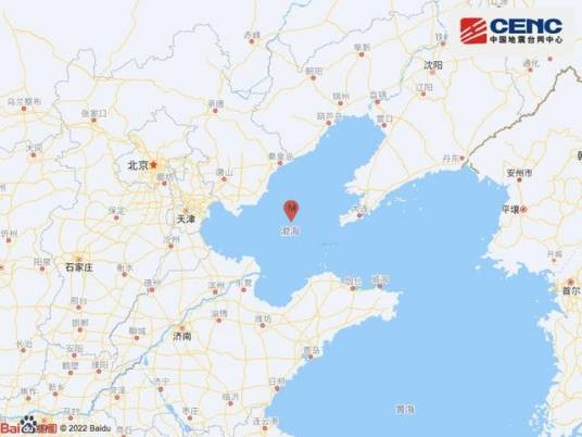10·30渤海海域地震