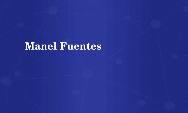 Manel Fuentes