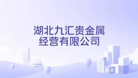 湖北九汇贵金属经营有限公司