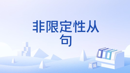 非限定性从句