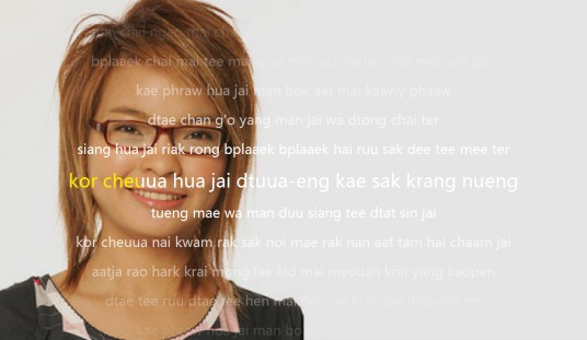 心的旋律(2014年泰国歌手Ann Thitima演唱的泰语歌曲)