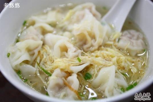 小馄饨（中国江苏一带的风味小吃）