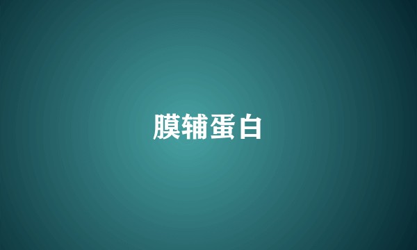 膜辅蛋白