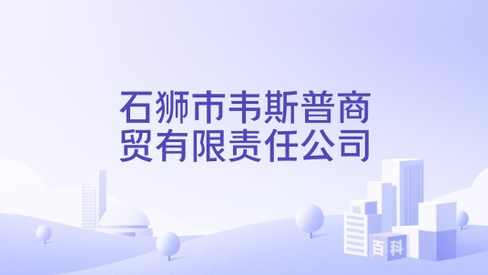 石狮市韦斯普商贸有限责任公司