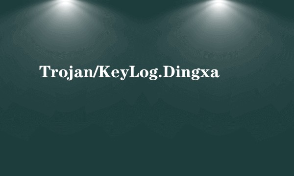 Trojan/KeyLog.Dingxa