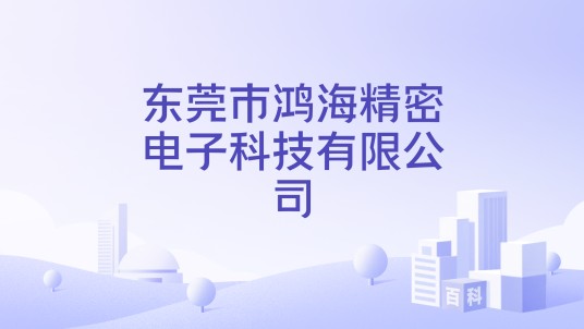 东莞市鸿海精密电子科技有限公司