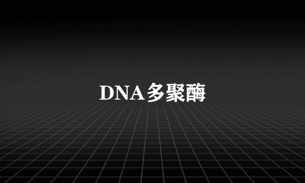 DNA多聚酶