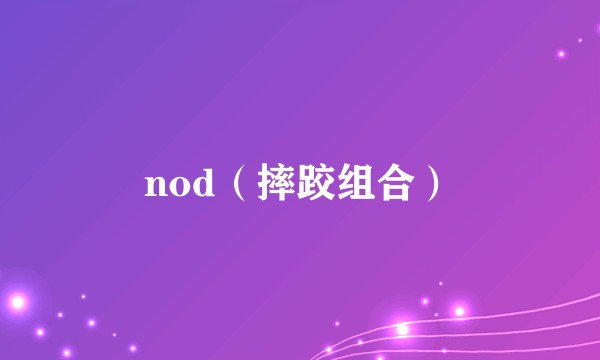 nod（摔跤组合）