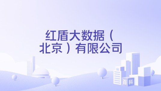 红盾大数据（北京）有限公司