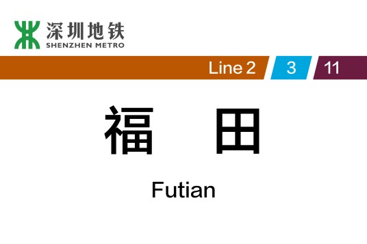 福田站（中国广东省深圳市境内地铁车站）