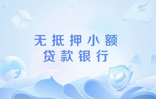 无抵押小额贷款银行