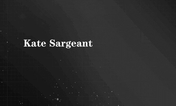 Kate Sargeant