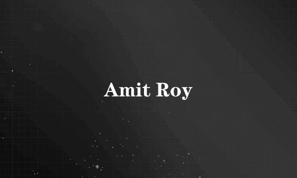 Amit Roy