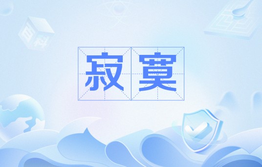 寂寞(网络流行语)