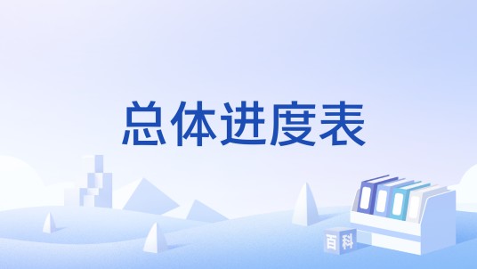 总体进度表