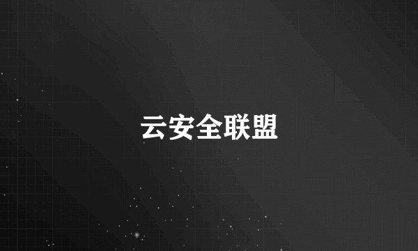 云安全联盟