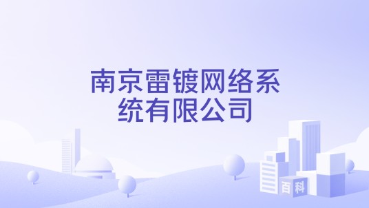 南京雷镀网络系统有限公司