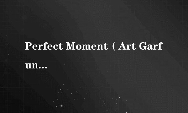 Perfect Moment（Art Garfunkel演唱的歌曲）