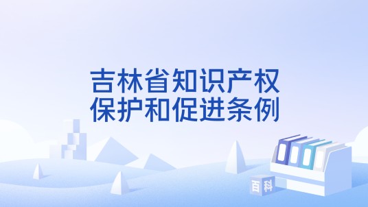 吉林省知识产权保护和促进条例