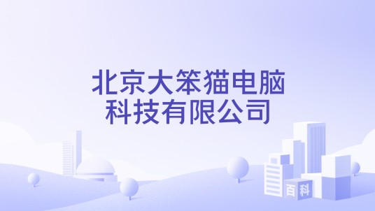 北京大笨猫电脑科技有限公司