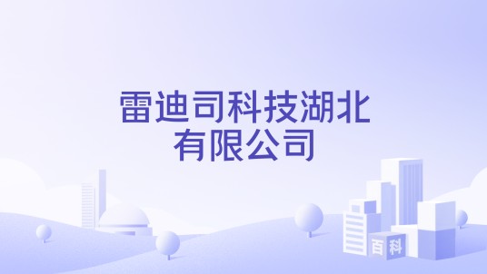 雷迪司科技湖北有限公司