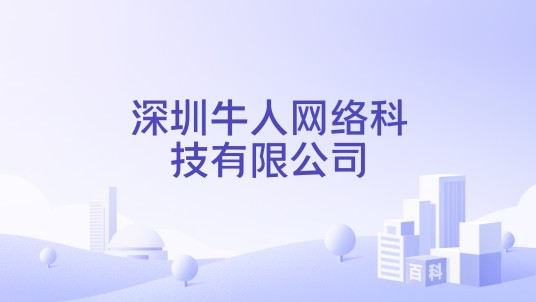 深圳牛人网络科技有限公司