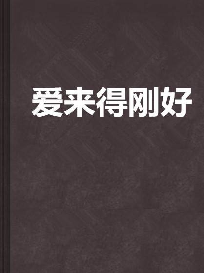 爱来得刚好（沐乃林的言情小说）