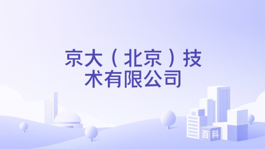 京大（北京）技术有限公司