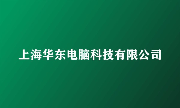 上海华东电脑科技有限公司