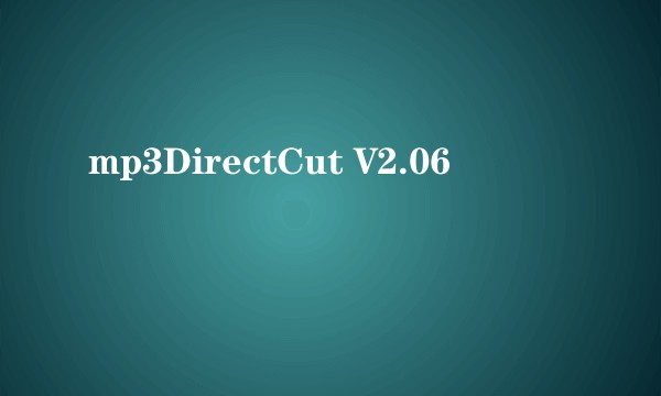 mp3DirectCut V2.06