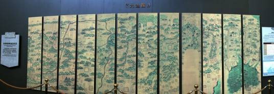 九边图（明代许论绘制的边防军事地图）