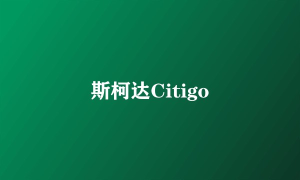 斯柯达Citigo