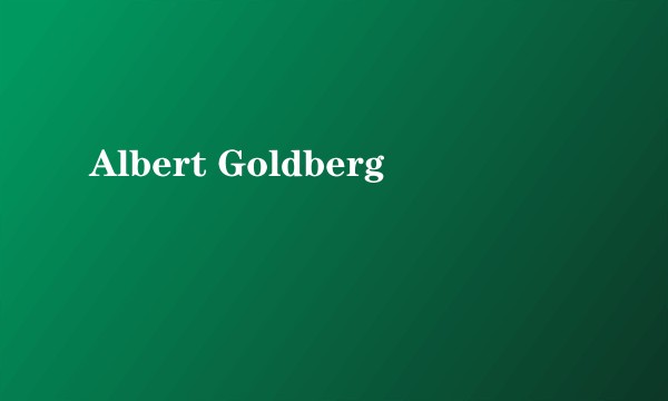 Albert Goldberg