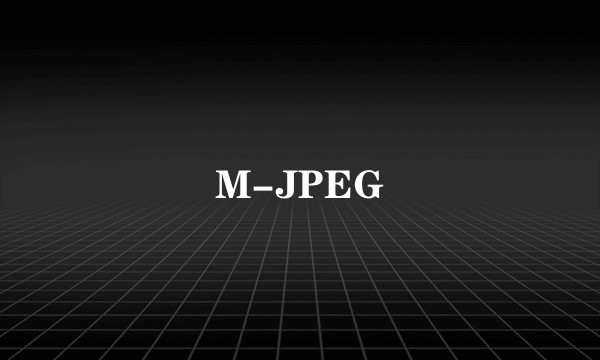 M-JPEG