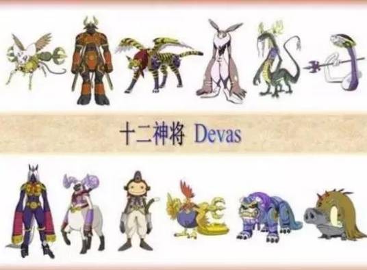 十二神将（《数码暴龙》系列中登场的虚构团体）