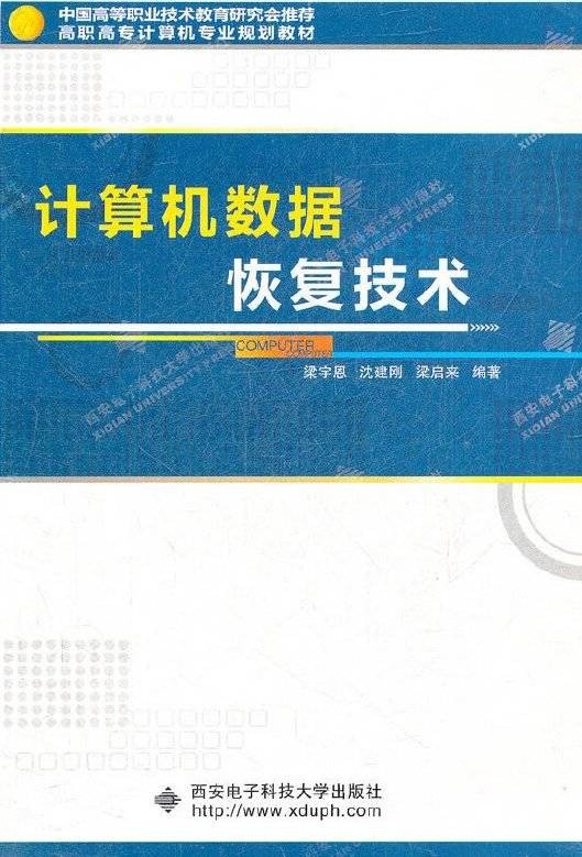 计算机数据恢复技术（2009年西安电子科技大学出版社出版图书）