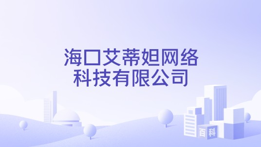 海口艾蒂妲网络科技有限公司