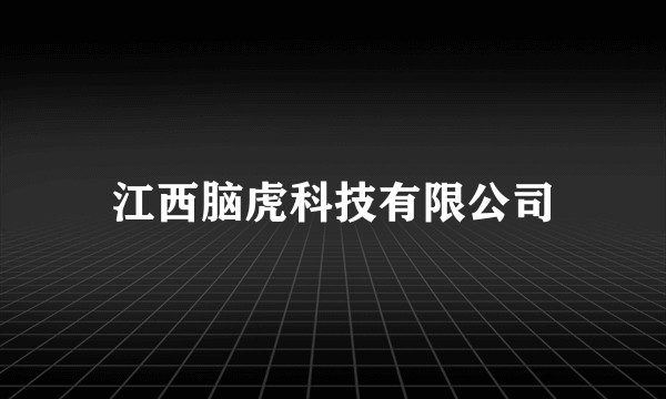 江西脑虎科技有限公司