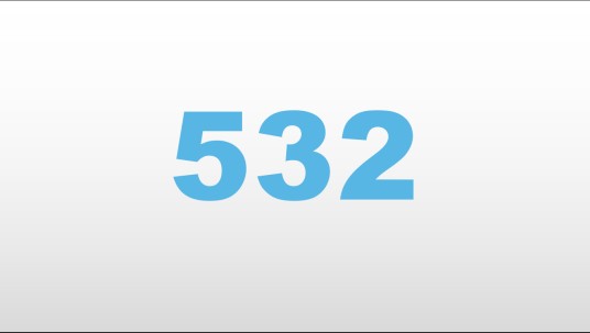 532（介于531与533之间的自然数）