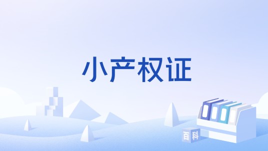 小产权证