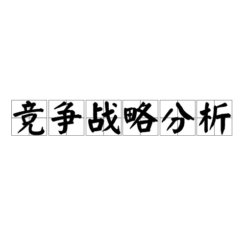 竞争战略分析
