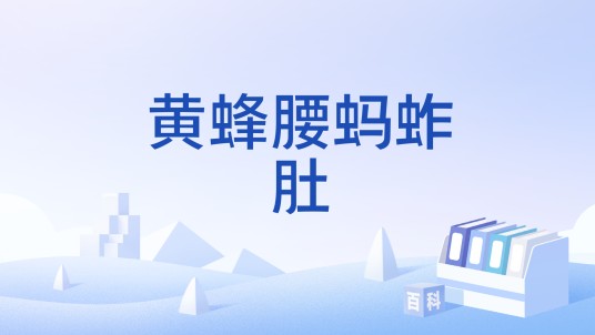 黄蜂腰蚂蚱肚